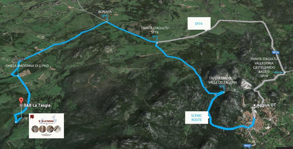 塔司吉亚住宿加早餐旅馆 Aggius 外观 照片
